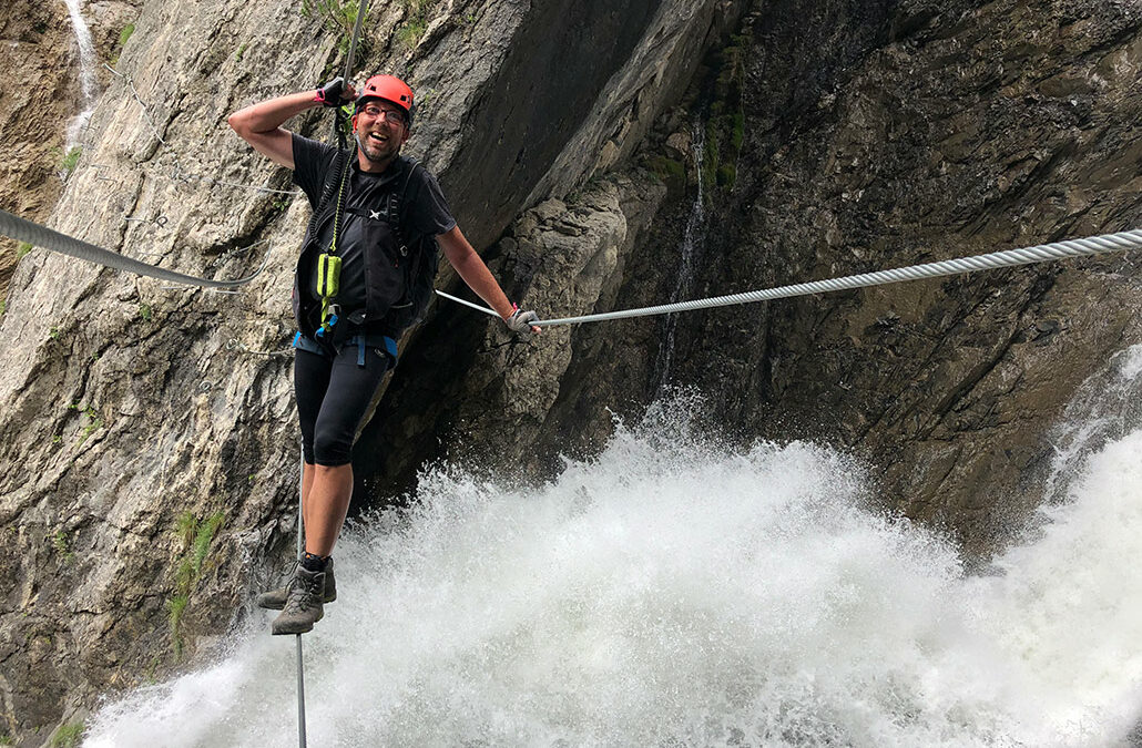 Klettersteig Simmswasserfall