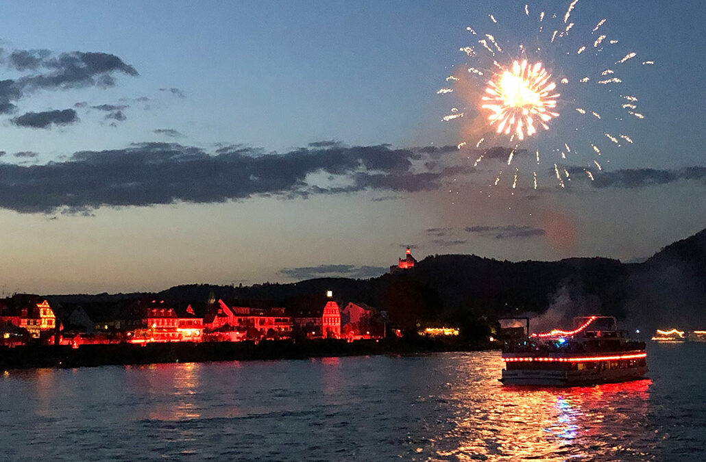 Rhein in Flammen