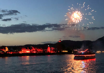 Rhein in Flammen