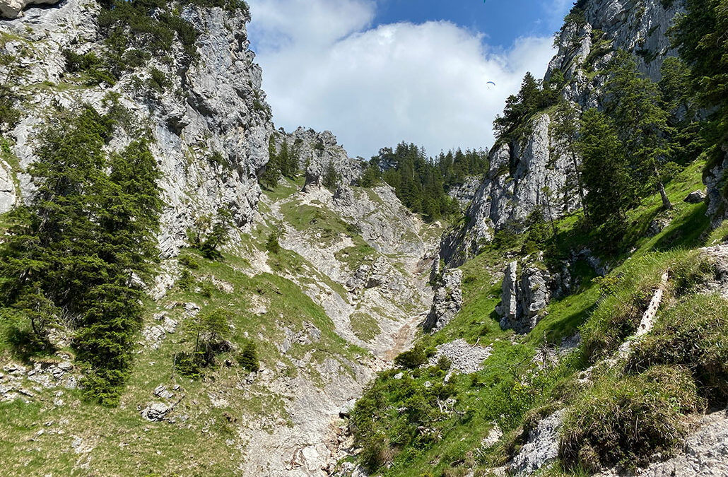 Klettersteig Gelbe Wand