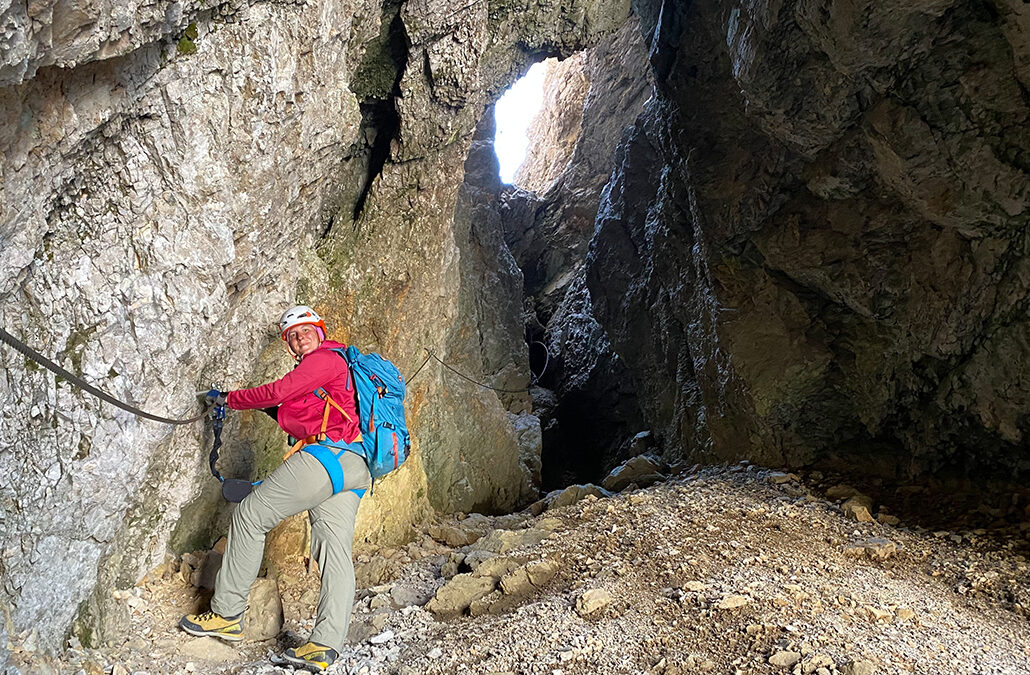 Brudertunnel Klettersteig