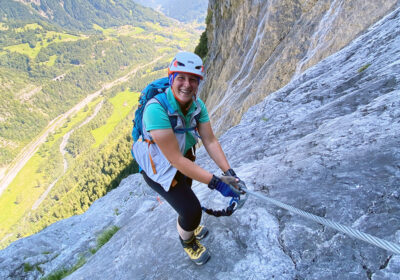 Klostertaler Klettersteig am Fallbach