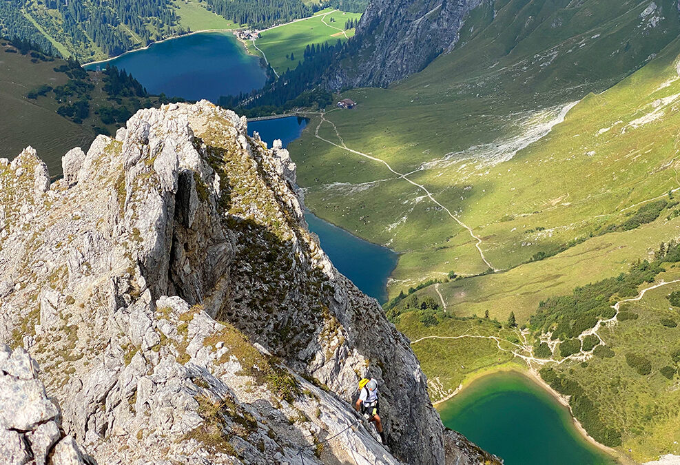 Lachenspitze-Nordwand Klettersteig