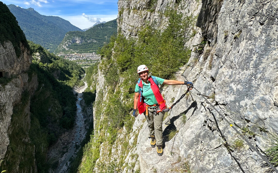 Ferrata della Memoria – Vajontschlucht