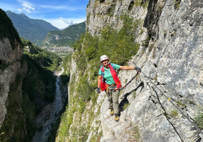 Ferrata della Memoria – Vajontschlucht