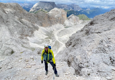 Kesselkogel Überschreitung Klettersteige Ost und West