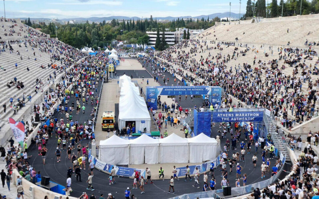 40. Athens Marathon. The Authentic
