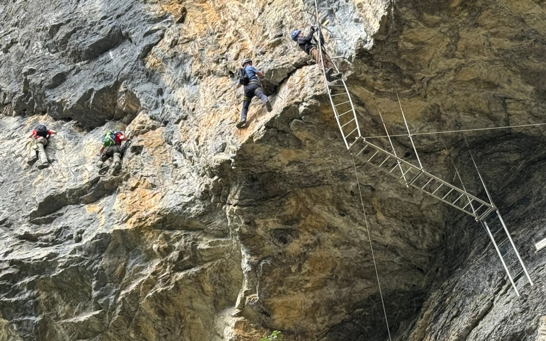Klettersteig Kandersteg Allmenalp Var. „Freude herrscht“