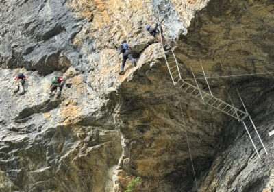 Klettersteig Kandersteg Allmenalp Var. „Freude herrscht“