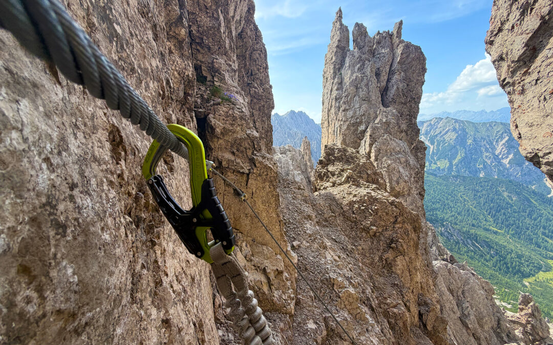Zirler Klettersteig, Erlenspitzen Westgrat
